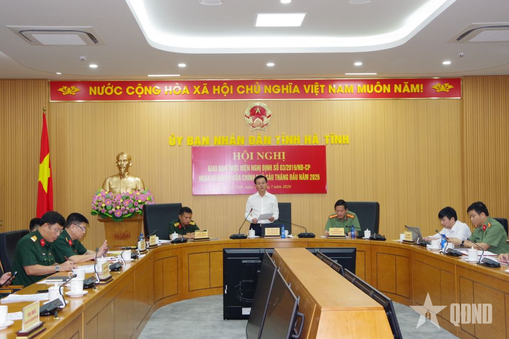 UBND tỉnh Hà Tĩnh giao ban thực hiện Nghị định số 03 của Chính phủ